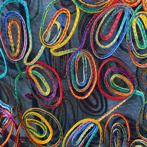 Chico’s Colorful Poncho- Vintage